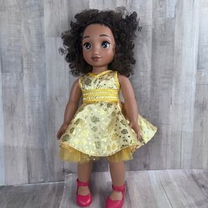Disney ILY 4ever Doll 18" Belle Inspired Yellow Ball Gown Beauty Beast 2022